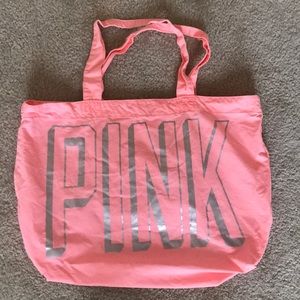 PINK travel tote
